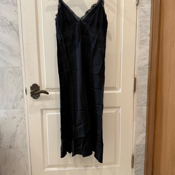 J. Crew Collection Lace Slip Dress,  Black,  Sz. 4.  **NWT** - Picture 5 of 14